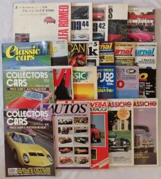 Alfa Romeo、The Alfe romeo、Car styling 42(1983春)、44(1983秋)、Classic cars(1990/03)、(1991/09)、Lotus、Motor Klassik(1988/05)、American(1987/11)、Navi (1995/05)、Collectors cars(1991/09)、Bike Journal　01、11、(1990/09)、F1グランプリ92、Classic(1989/03)、Auto passion、Alfa Romeo(1992/10)、Collectors cars(1990夏)、Autos(1990/09)、Rutoteclassiche(1988/03)、(1990/01)、La Manovella(1988/04)