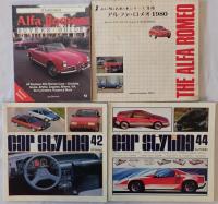 Alfa Romeo、The Alfe romeo、Car styling 42(1983春)、44(1983秋)、Classic cars(1990/03)、(1991/09)、Lotus、Motor Klassik(1988/05)、American(1987/11)、Navi (1995/05)、Collectors cars(1991/09)、Bike Journal　01、11、(1990/09)、F1グランプリ92、Classic(1989/03)、Auto passion、Alfa Romeo(1992/10)、Collectors cars(1990夏)、Autos(1990/09)、Rutoteclassiche(1988/03)、(1990/01)、La Manovella(1988/04)