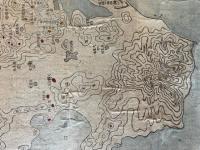 【古地図】旅順要塞附近略図　五万分之一