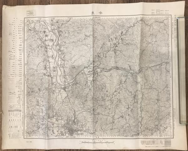 古地図】奈良 応急修正版 五万分之一 1960 / 株式会社 wit tech