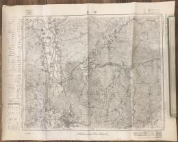【古地図】奈良　応急修正版　五万分之一 1960
