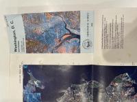 【古地図】Washington,D.C. and Vicinity 1/100,000-scale satellite image map 1982 U.S.Geological　Survey