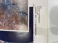 【古地図】Washington,D.C. and Vicinity 1/100,000-scale satellite image map 1982 U.S.Geological　Survey