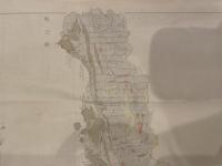 【古地図】愛媛県植生図　昭和48年　文化庁発行 1/200,000