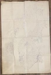 【古地図】ノルウェー氷河地質図　Glacialgeologisk Kart over NORGE 1953 1/1,000,000