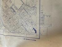 静清広域都市計画図【古地図】静清廣域都市計画図42　1/3.000　静岡県　昭和33年　パシフィック航空測量株式会社調製