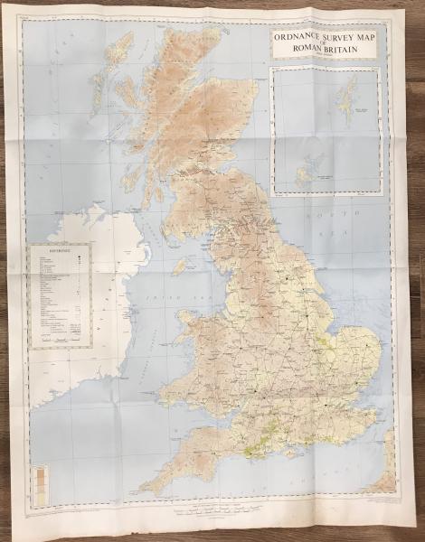 古地図】Ordnance Survey Map of Roman Britain 1/1,000,000 the Ordnance Survey,Chessington,Surrey,1956 / 株式会社 wit tech / 古本、中古本、古書籍の通販は「日本の古本屋」 / 日本の古本屋 古地図】Ordnance Survey Map of Roman Britain 1/1,000,000 the Ordnance Survey,Chessington,Surrey,1956 / 株式会社 wit tech / 古本、中古本、古書籍の通販は「日本の古本屋」 / 日本の古本屋
