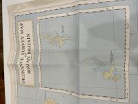 【古地図】Ordnance Survey Map of Roman Britain 1/1,000,000 the Ordnance Survey,Chessington,Surrey,1956