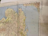 【古地図】Ordnance Survey Map of Roman Britain 1/1,000,000 the Ordnance Survey,Chessington,Surrey,1956