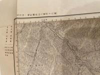 【古地図】乗鞍嶽　五万分一地形図高山8号（共16面）　昭和8年　大日本帝國陸地測量部発行