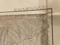 【古地図】乗鞍嶽　五万分一地形図高山8号（共16面）　昭和8年　大日本帝國陸地測量部発行