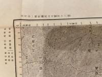 【古地図】上高地　五万分一地形図高山7号（共16面）　昭和6年　大日本帝國陸地測量部発行