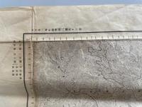 【古地図】水窪　五万分一地形図豊橋2号（共16面）　明治44年　大日本帝國陸地測量部発行　ヤケあり