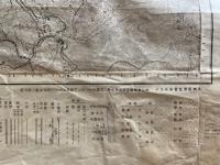 【古地図】水窪　五万分一地形図豊橋2号（共16面）　明治44年　大日本帝國陸地測量部発行　ヤケあり