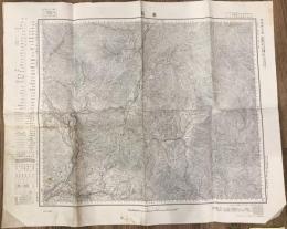 【古地図】妻籠　五万分一地形図飯田7号（共16面）　昭和32年　国土地理院発行　汚れあり 応急修正版.