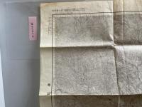 【古地図】妻籠　五万分一地形図飯田7号（共16面）　昭和32年　国土地理院発行　汚れあり 応急修正版.
