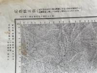 【古地図】妻籠　五万分一地形図飯田7号（共16面）　昭和32年　国土地理院発行　汚れあり 応急修正版.