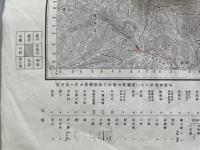 【古地図】妻籠　五万分一地形図飯田7号（共16面）　昭和32年　国土地理院発行　汚れあり 応急修正版.