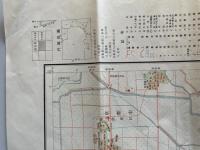 【古地図】神足　1/10,000地形図　京都近傍16号　昭和30年　地理調査所発行