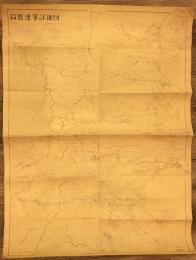 【古地図】鈴鹿連峯詳細図　1/25,000　昭和35年　三重縣山岳連盟監修
