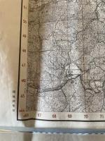 【古地図】大正十四年仙台地方大演習明細図　五万分一之尺　陸地測量部　書き込みあり