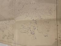 【古地図】ノルウェー氷河地質図　Glacialgeologisk Kart over NORGE 1953 1/1,000,000