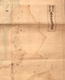 【古地図】東京府西多摩郡五日市警察署管内全図　1/20,000 大正15年作製 経年劣化によるヤケ、傷みあり