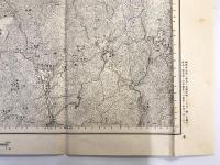 【古地図】松山南部　五万分之一地形図 松山2号（共15面）　明治36年測図・昭和7年補入　日本陸軍参謀本部発行