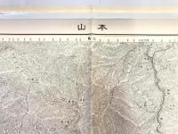 【古地図】本山　五万分之一地形図 高知6号（共16面）　明治39年測図・昭和8年修正　日本陸軍参謀本部発行
