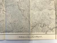 【古地図】本山　五万分之一地形図 高知6号（共16面）　明治39年測図・昭和8年修正　日本陸軍参謀本部発行