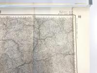 【古地図】越知　五万分之一地形図 高知15号（共16面）　明治39年測図・昭和8年修正　日本陸軍参謀本部発行 1933