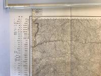 【古地図】越知　五万分之一地形図 高知15号（共16面）　明治39年測図・昭和8年修正　日本陸軍参謀本部発行 1933