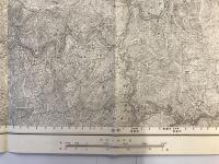 【古地図】越知　五万分之一地形図 高知15号（共16面）　明治39年測図・昭和8年修正　日本陸軍参謀本部発行 1933