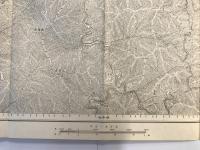 【古地図】馬路　五万分之一地形図 劍山（剣山）15号（共11面）　明治40年測図・昭和8年修正　日本陸軍参謀本部発行 1933