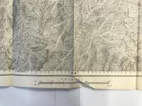 【古地図】大山　二万五千分之一地形図 小田原近傍4号（共15面） 假製版　昭和4年測図　日本陸軍参謀本部発行 1933