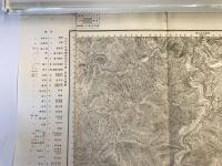 【古地図】山北　二万五千分之一地形図 小田原近傍11号（共15面） 假製版　大正10年測図・昭和4年修正　日本陸軍参謀本部発行 1933