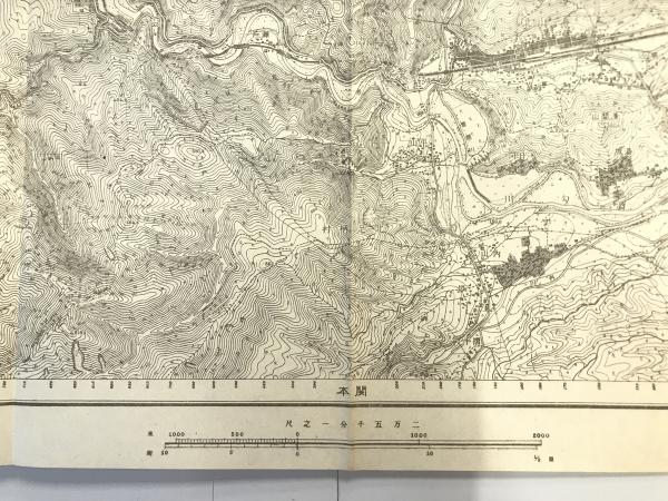 ◇◇戦前古地図 陸軍特別大演習参考 北海道中部主要地図 昭和十