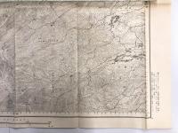 【古地図】關本（関本）　二万五千分之一地形図 小田原近傍12号（共15面）　明治18年測図・昭和8年修正　日本陸軍参謀本部発行 1933