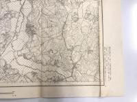 【古地図】佐倉　二万五千分之一地形図 佐倉近傍13号（共20面）　大正10年測図 昭和4年修正　日本陸軍参謀本部発行 1929