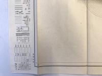 【古地図】初島　二万五千分之一地形図 小田原近傍9号（共15面）　明治18年測図・昭和8年修正　日本陸軍参謀本部発行　シミあり 1933