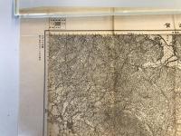 【古地図】浦賀　二万五千分之一地形図 東京湾要塞近傍18号（共27面）　大正14年発行　日本陸軍参謀本部陸地測量部発行　少々シミ有 1939