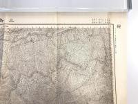 【古地図】三島　五万分之一地形図 高知5号（共16面）　明治39年測図・昭和3年修正　日本陸軍参謀本部発行 1928