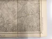 【古地図】三島　五万分之一地形図 高知5号（共16面）　明治39年測図・昭和3年修正　日本陸軍参謀本部発行 1928