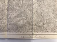 【古地図】三島　五万分之一地形図 高知5号（共16面）　明治39年測図・昭和3年修正　日本陸軍参謀本部発行 1928