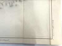 【古地図】須崎　五万分之一地形図 高知12号（共16面）　明治39年測図・昭和8年修正　日本陸軍参謀本部発行　少々のシミあり 1933
