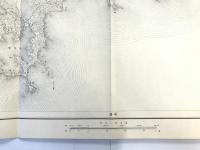 【古地図】須崎　五万分之一地形図 高知12号（共16面）　明治39年測図・昭和8年修正　日本陸軍参謀本部発行　少々のシミあり 1933
