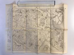 【古地図】小林　二万五千分之一地形図 佐倉近傍12号（共20面）　大正10年測図　日本陸軍参謀本部発行