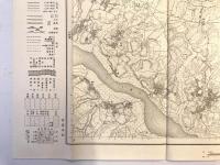 【古地図】小林　二万五千分之一地形図 佐倉近傍12号（共20面）　大正10年測図　日本陸軍参謀本部発行