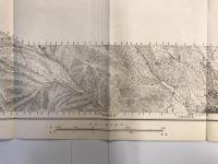 【古地図】日光北部　二万五千分之一地形図 日光近傍3号（共6面）　大正元年測図・昭和4年修正　日本陸軍参謀本部発行