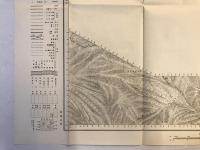 【古地図】日光北部　二万五千分之一地形図 日光近傍3号（共6面）　大正元年測図・昭和4年修正　日本陸軍参謀本部発行